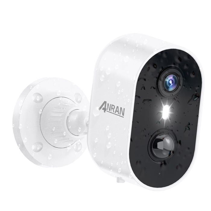 ANRAN C2 Caméra Surveillance sans Fil Batterie WiFi Audio Bidirectionnel  Vision Nocturne Colorée Sirène Alarme Mouvement PIR Alexa - Cdiscount  Informatique