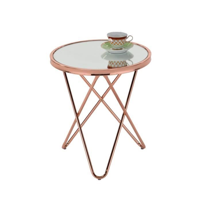 Table Basse Ronde Miroir Achat Vente Pas Cher