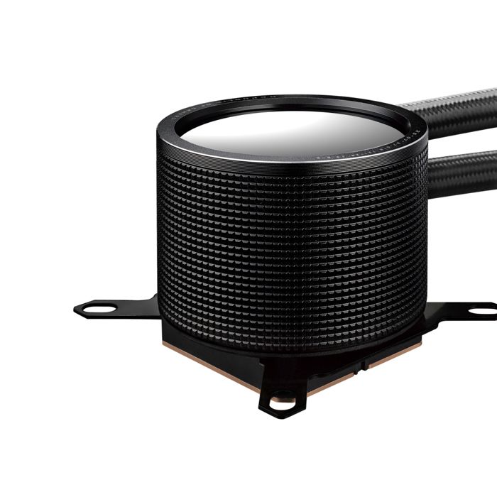 Refroidisseur liquide CPU - Asus - ROG Ryuo III 240 ARGB - Blanc - Pompe Asetek 8e gen - Écran LED Anime Matrix