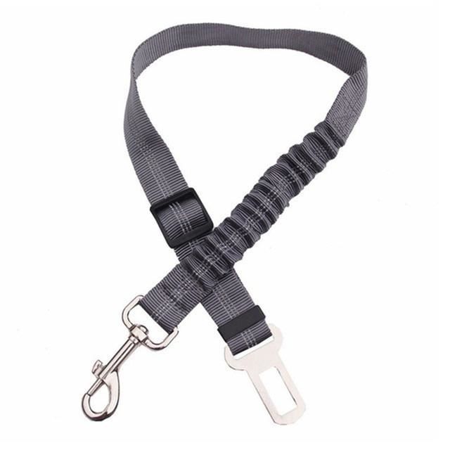 Ceinture De Sécurité Pour Chien Voiture – Longueur Réglable 56-70 Cm – Avec Amortisseur De Chocs – Compatible Harnais - 1