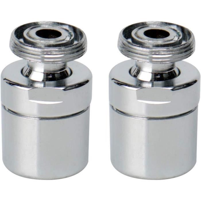 Lot De 2 Aérateurs De Robinet Universels 16 Mm - Économie D'eau - Pour Cuisine, Salle De Bain, Toilettes
