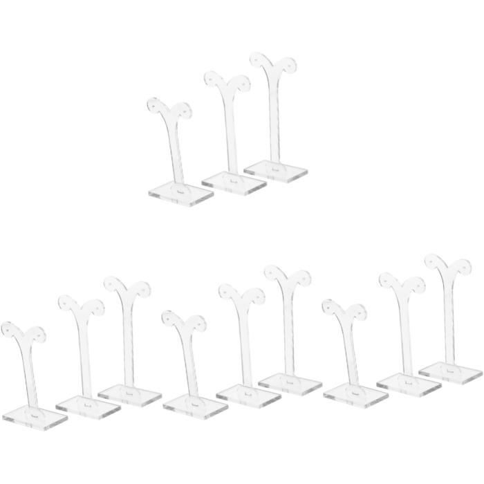 PH PandaHall 24 Paquets 4 Trous Support De Boucle D'oreille En