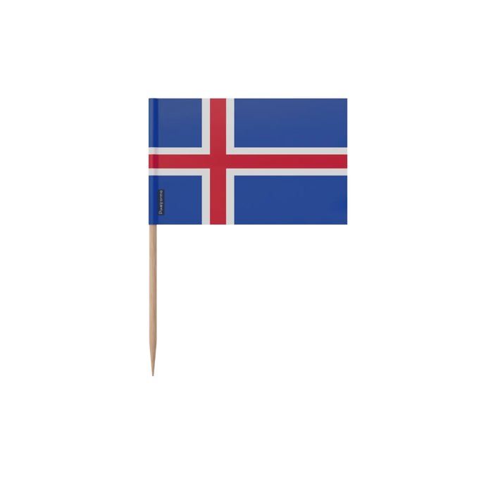 Drapeaux De Cure-Dents Vide Blanc Marqueurs De Fromage Marquage Des