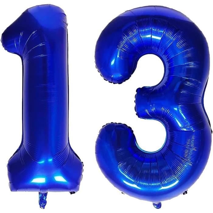 Ballons Unisun 60Pièces - 12 Pouces Bleu Foncé Et Rouge, Matte, Pour Anniversaire, Mariage, Fête