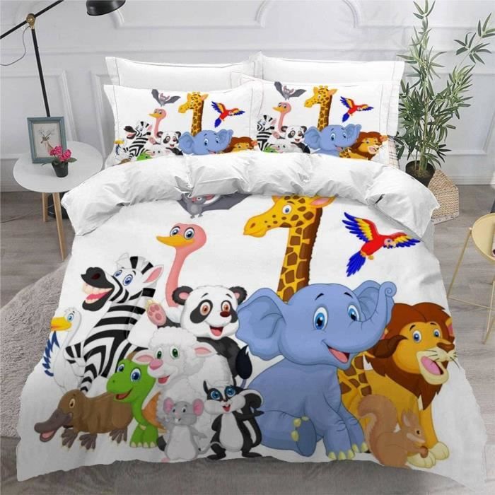 Parure De Lit Bébé Yo Gabba Gabba – 3 Pièces (courtepointe, Drap Plat, Drap Housse) – Occasion