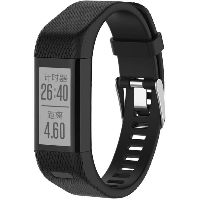 Bracelet De Montre Compatible Avec Garmin Vivosmart Hr Plus