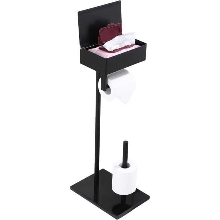 Support De Papier Toilette Sur Pied En Bronze Huilé - Rangement Jumbo Mega, Stable Et Élégant Housen Solutions