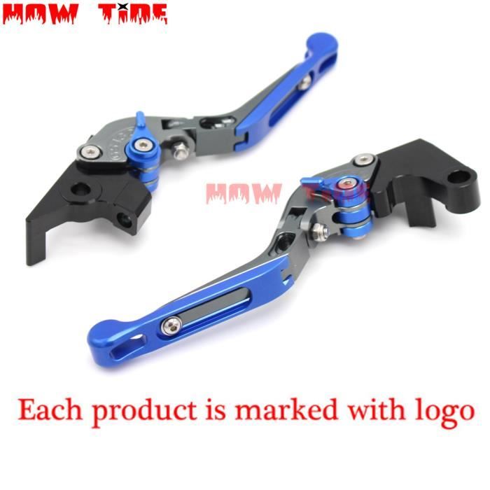 Levier De Frein Leviers De Frein Et D'embrayage Pliants Pour Moto Pour Ho&NDA VFR 800F/X VFR800 F/VTEC VFR1200X VFR800X, Poignées CNC Extensibles Et Réglables