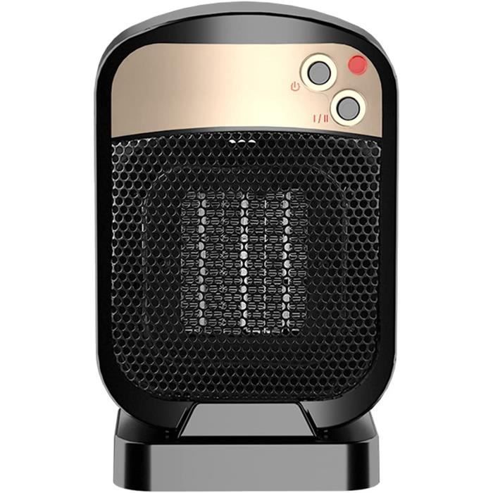 1300W Chauffage D'Appoint, PTC Chauffage Soufflant, 2 Modes