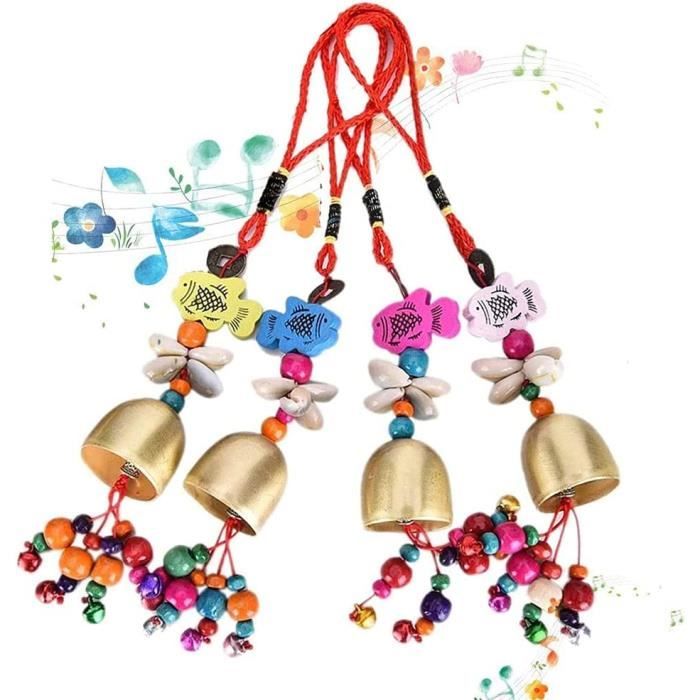 Vocdikficy Carillon Éolien Chant D'Oiseau Doré - Cloche Suspendue Mélodieuse Pour Jardin Et Terrasse