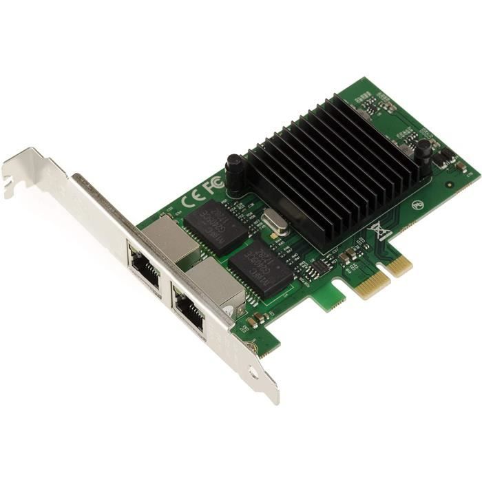 Carte réseau PCI-e Base-T 10 Go, contrôleur Marvell AQtion AQC107, ada
