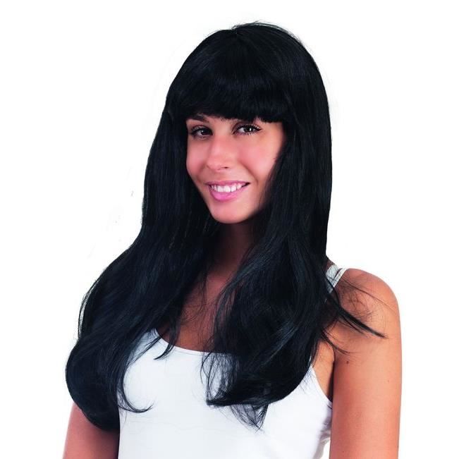 Perruque deals noir frange
