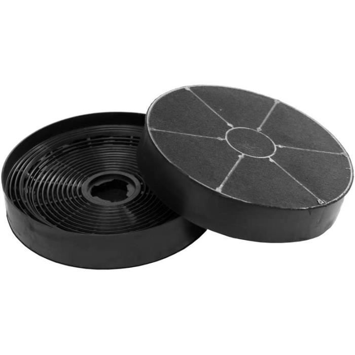 Point Filtre® - Lot de 2 Filtres à Charbon Actif pour Hotte Falmec GINEVRA BOSTON