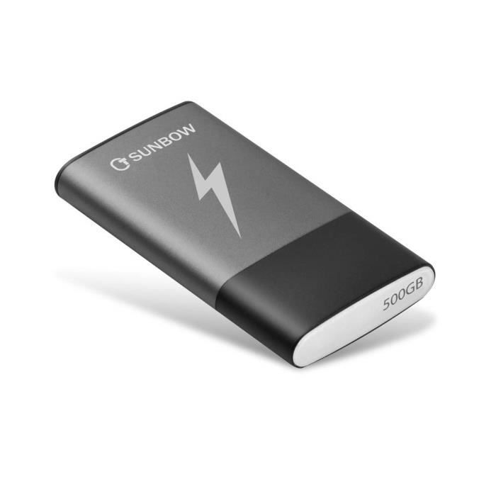 Tcsunbow Disque Dur Portable 500 Go Disque Ssd Externe 500 Go Avec Interface De Type C Et Usb 3 0 Haute Vitesse Usb Flash Drive Prix Pas Cher Cdiscount