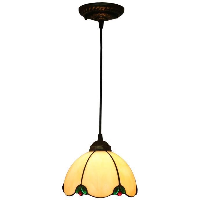 Fabakira Lampe De Porche Plafonnier Pastorale Pendentif Tiffany