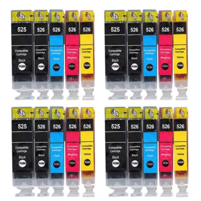 4 Giallo Cartucce D'inchiostro Per Canon PIXMA MG5350 MG56150 - Foto 5