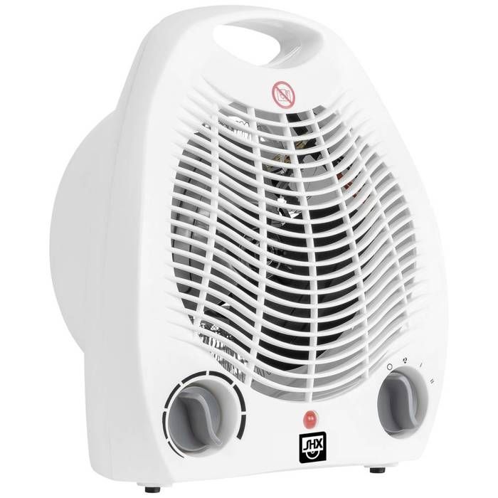 Chauffage soufflant céramique mural 2000w blanc/noir - ka5075 TRISTAR Pas Cher