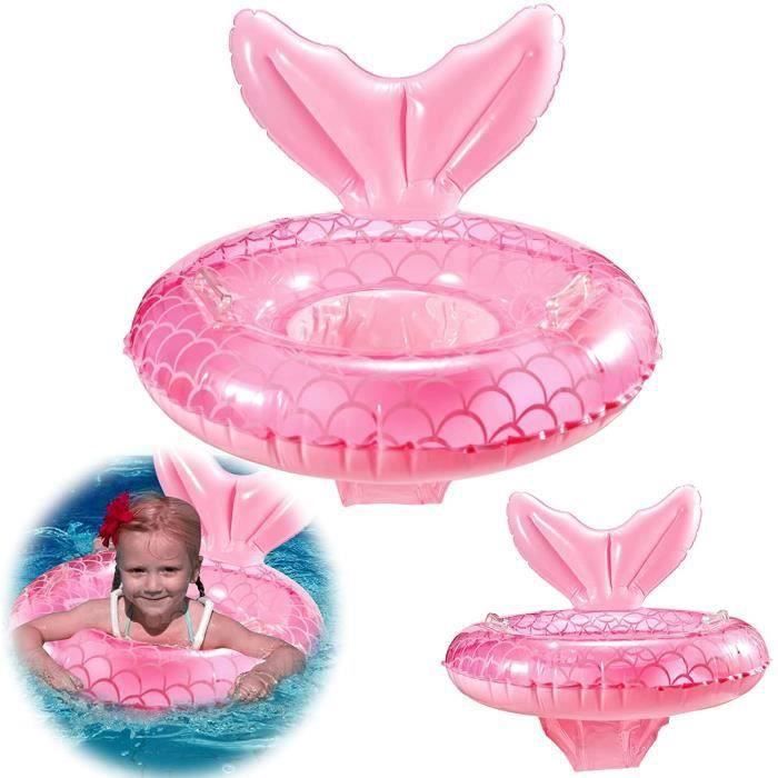 Flotteur de piscine pour bébé avec auvent – ​​Bouée de natation pour nouveau-nés et tout-petits |Accessoires de piscine pour enfants protection