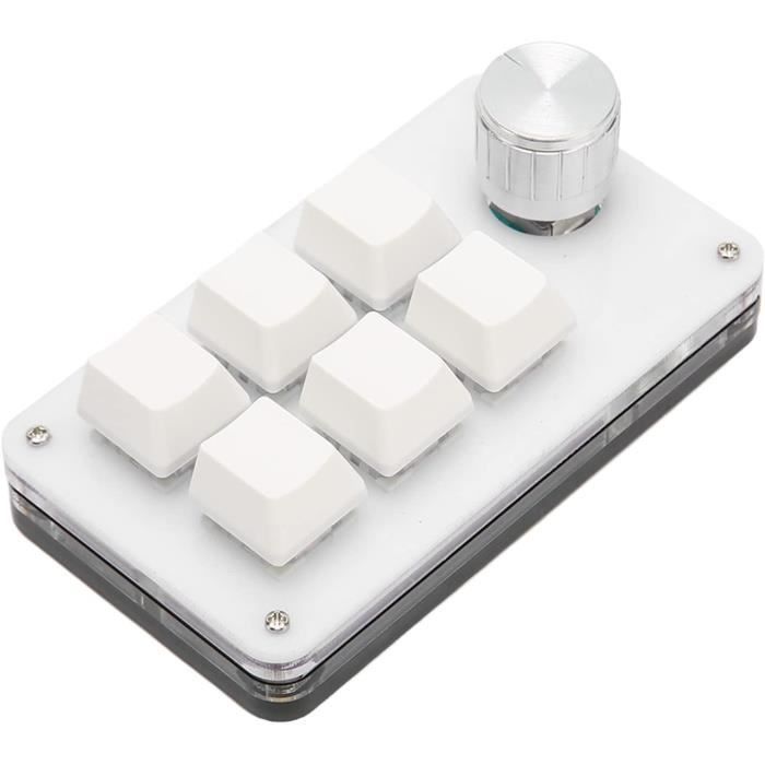Clavier Mécanique Programmable À Une Main, Clavier Macro Programmable À ...