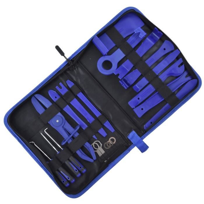 Ashata Outil de retrait de garniture 8pcs Kit d'Outils de Retrait de