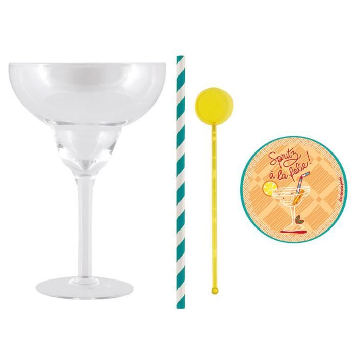 coffret verres a cocktail cdiscount
