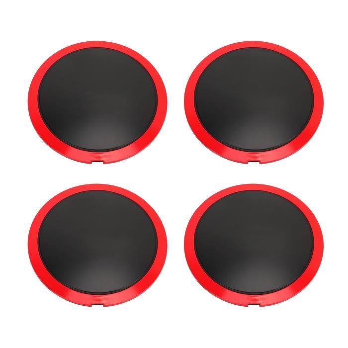 Lot De 4 Cache-moyeu De Roue En Caoutchouc Pour Quad/ATV 110-250cc | Protection Contre Les Débris | Dimensions 5,5x4x3,5 Cm | Noir