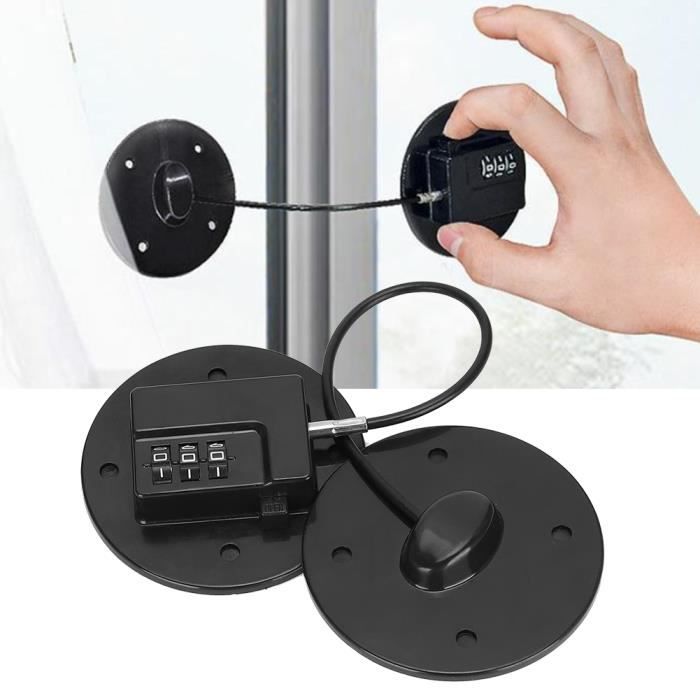 Lot De 2 Verrous De Sécurité Pour Portes Et Fenêtres