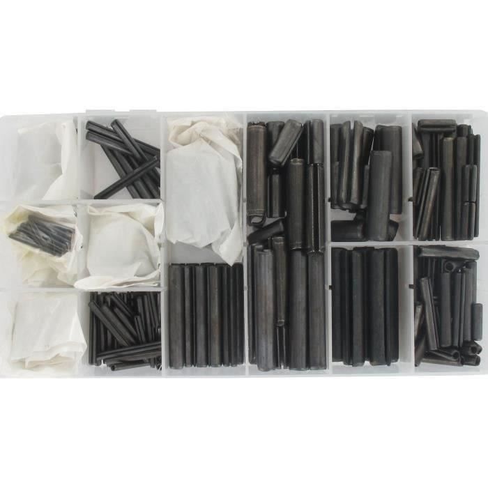 Coffret composé d'un assortiment de 315 goupilles mécanindus