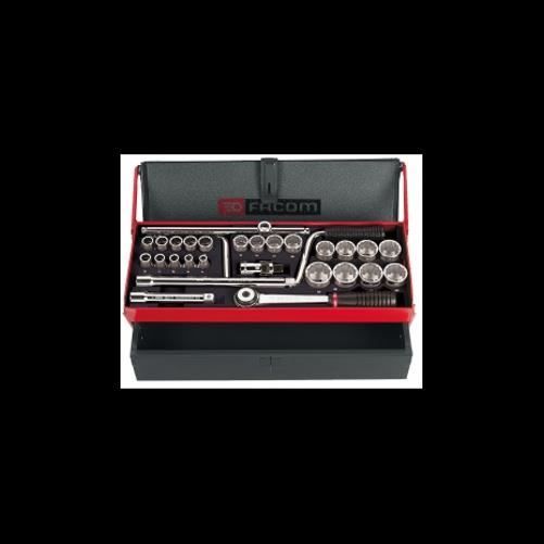 COFFRET DOUILLE 1 2 12 PANS MM .442EP FACOM 19364