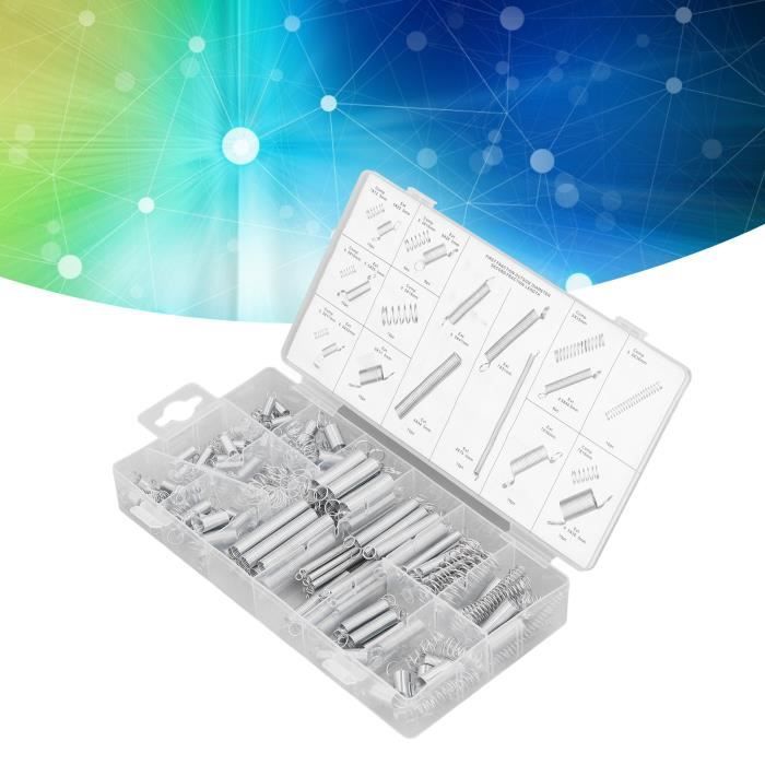Assortiment 31 Ressorts D'extension, 16 Tailles, Sans Plastique, Marque TZ