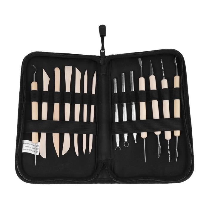 Set De 4 Outils De Modelage Aurifex Avec œillets - Pour Argile, Cire, Pâte à Modeler, Neuf Avec étiquettes