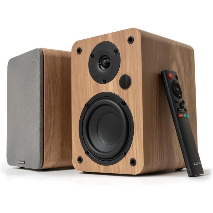 VULKKANO Enceintes Monitoring Actives -  - A4 ARC - Bluetooth 5.0 - HDMI ARC - Subwoofer