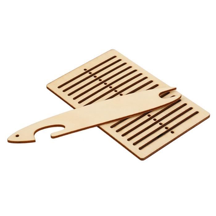 FDYD Métier à Tisser Kit, métiers à Tisser en Bois d'orme Tapisserie FDYD Métier à Tisser Kit, métiers à Tisser en Bois d'orme Tapisserie