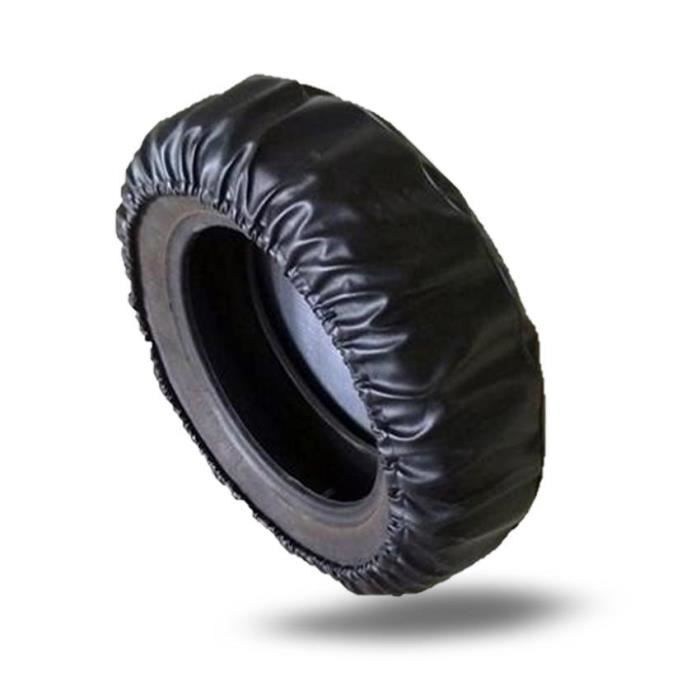 Couverture de pneu de secours 15 16 17  PVC Couvercle de voiture de secours de voiture Couvercle de roue de rechange Couvercle de pneu de secours compatible avec un croisière terrestre compatible a 