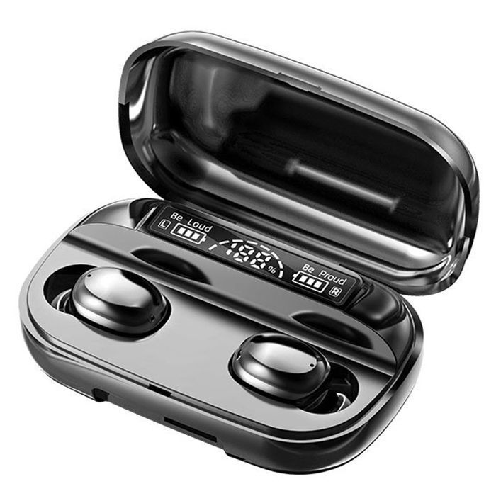 Écouteurs Bluetooth 5 Intra-auriculaires - Antibruit Tactile Étanche - Blanc - Sans Marque