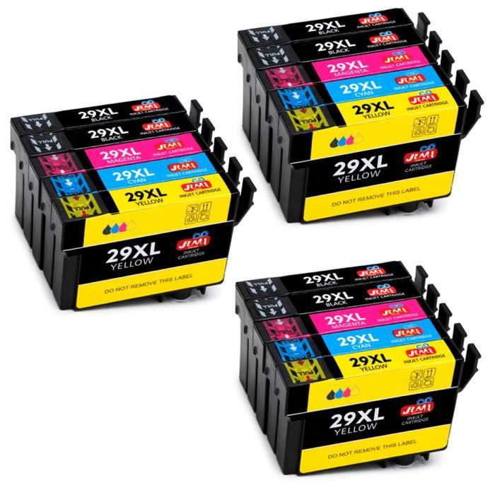 29 encres XL 432 XP-435 XP-247 XP-442 XP-342 XP-345 XP-445 4 cartouches d'encre rechargeables pour imprimante Expression Home XP-235 XP-245 XP-332 XP-335 XP