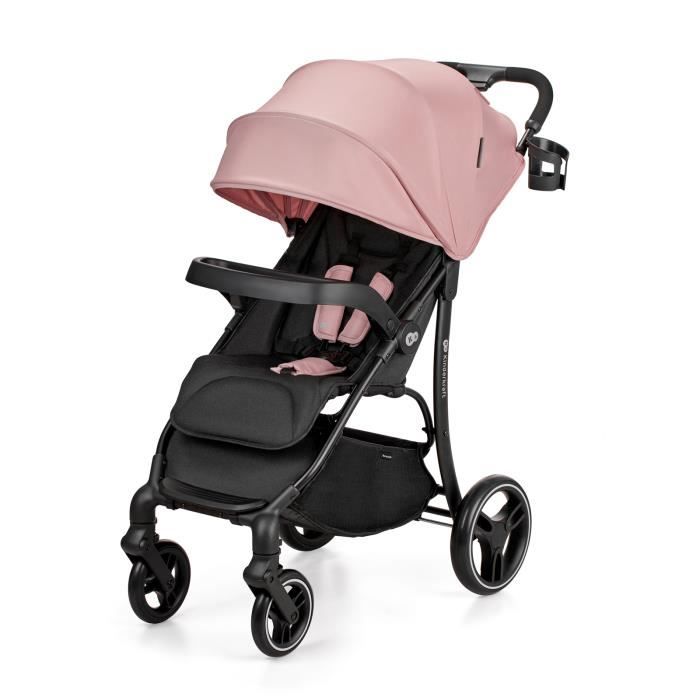 Poussette canne LIONELO Zoey - De 6 à 36 mois - Capote XXL pour protection  solaire - Moustiquaire incluse - Rose