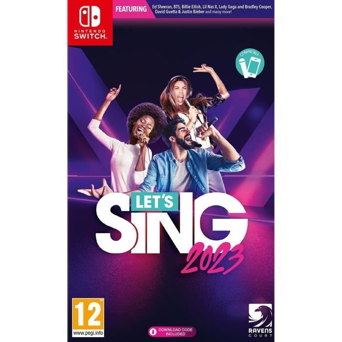 Ravenscourt Let’S Sing 2023 Jeu Switch