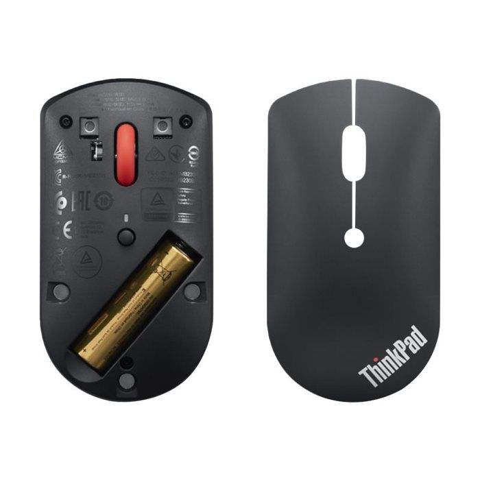 Souris Bluetooth - LENOVO - ThinkPad - Silencieuse - Optique - Noir