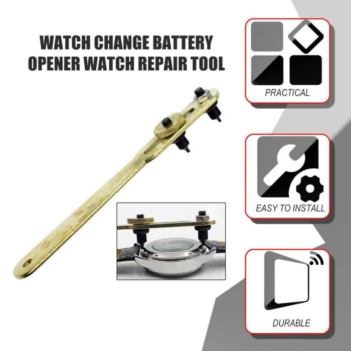 LLF Paire De Supports Réglables Pour Mouvement De Montre - Outil Essentiel Réparation Horlogerie
