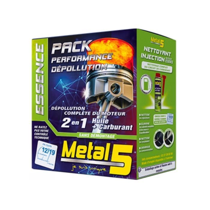 Pack Métal 5 dépollution Complète du moteur ESSENCE