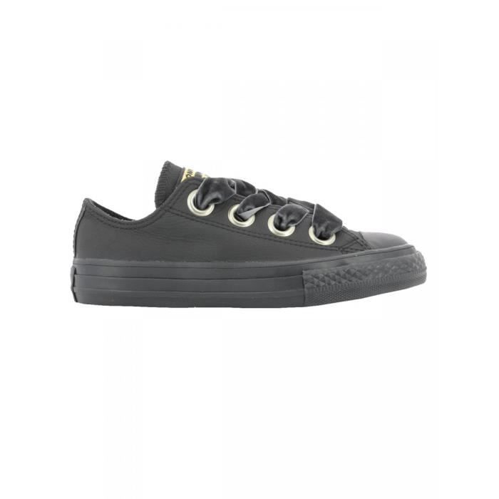 converse basse noir enfant