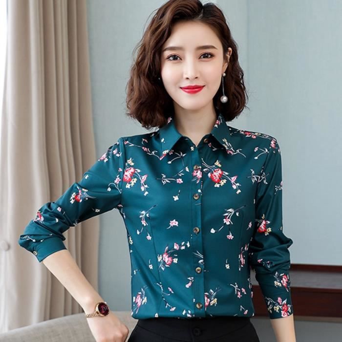 Chemise 2025 coréenne femme