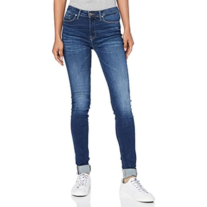 Jean Else Coupe Bootcut Femme Taille 24/31 - Taille Basse - Denim Clair - Neuf