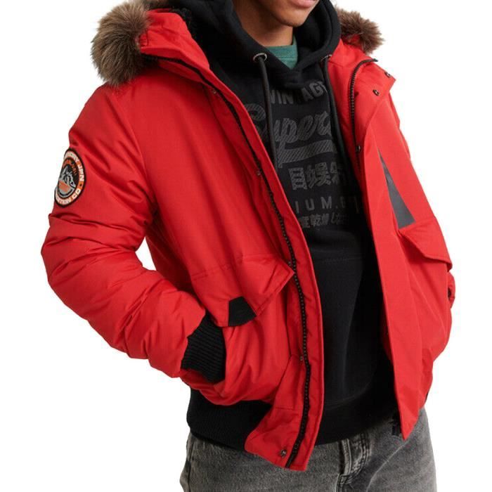 Fourrure online rouge homme