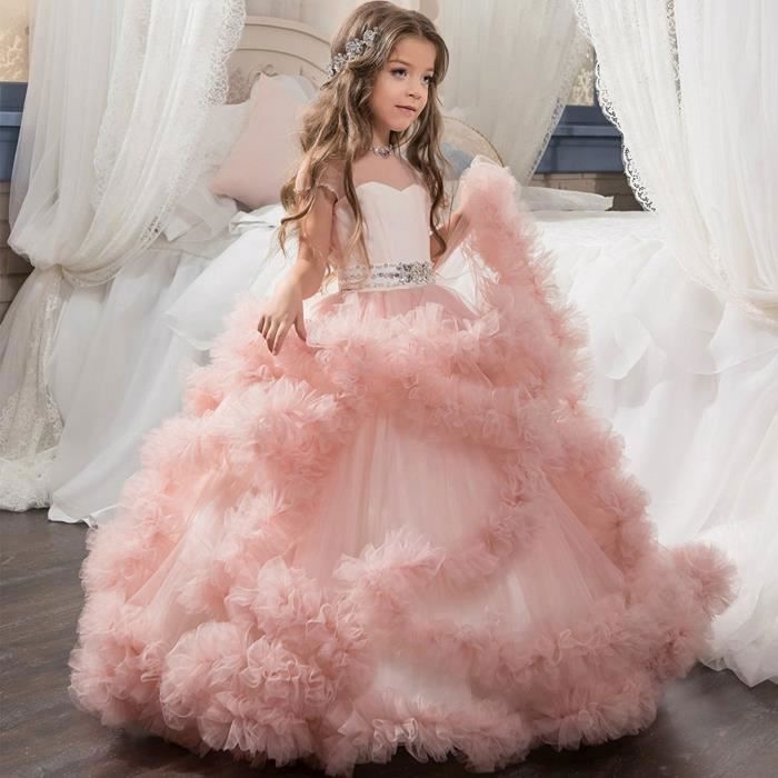 Robe rose de on sale princesse