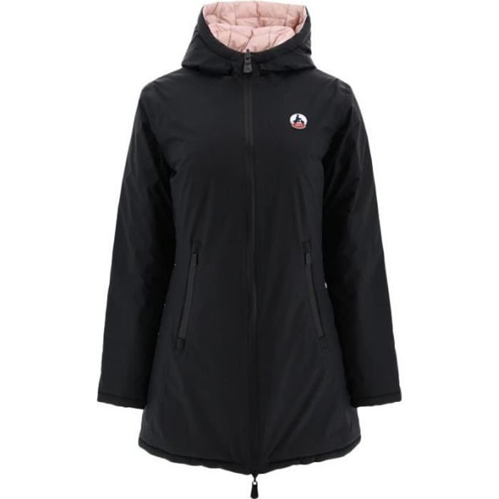Doudoune Jott MOSCOU REVERSIBLE Ref. MOSCOU 964. Couleur Noir Rose pale. Details. Col a capuche. Manches longues. Deux Noir Cdiscount Pret a Porter