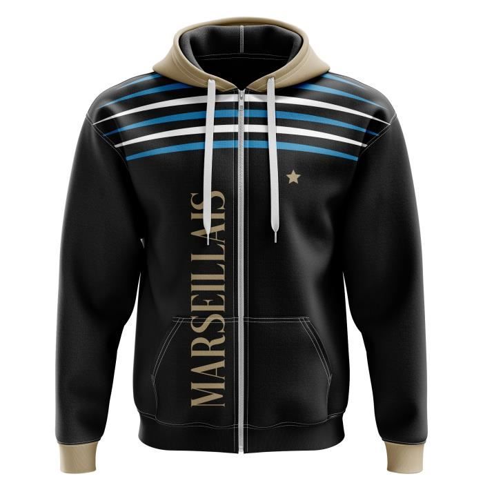 Sweat à Capuche (Hoodie) Macron - Taille Du 3XS Au 5XL, Pour Homme (Neuf Avec Étiquettes)