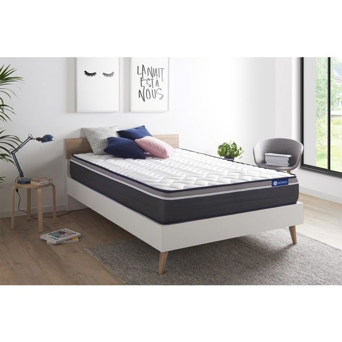 Actisom Matelas 140x200 Latex Memoire De Forme Maxi Epaisseur 7zones De Confort 140 X 200 Cm Achat Vente Matelas Cdiscount