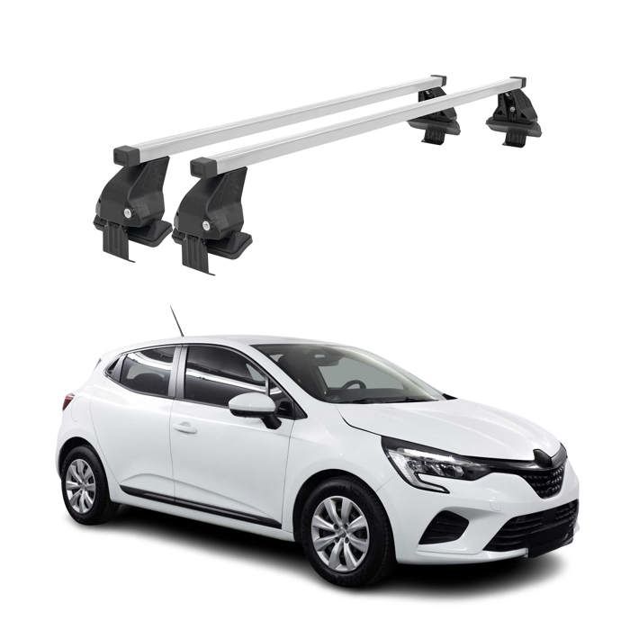 Barres De Toit (galerie) Pour Renault Kangoo SWB 2007-2021 - Haltères Aluminium, 75 Kg Max